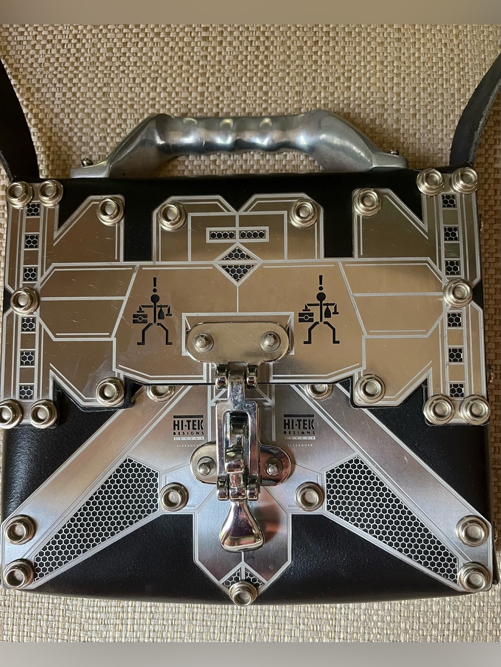 Vintage Hi-Tek Designs London Alexander
industrial/cyberpunk crossbody bag - Picture 2 of 4
